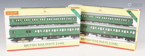 Two Hornby gauge OO DCC Ready train packs