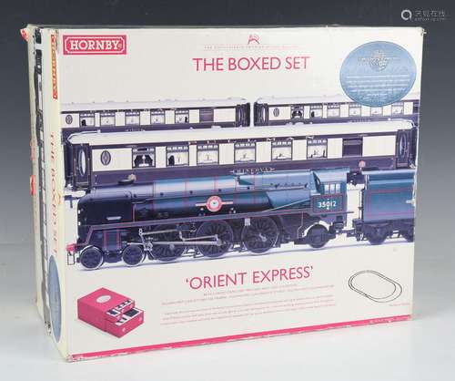 A Hornby gauge OO R.1038 The Boxed Set Orient Express with s...