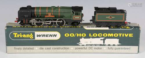 A Tri-ang Wrenn gauge OO/HO West Country Class locomotive 'B...