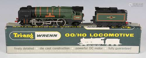 A Tri-ang Wrenn gauge OO/HO West Country Class locomotive 'B...