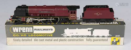 A Wrenn gauge OO/HO locomotive 'King George VI' and tender w...