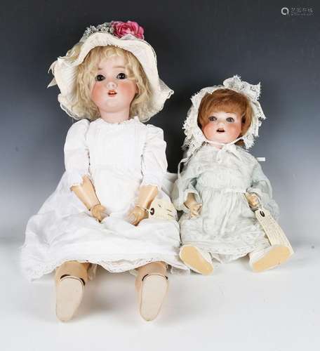 A German bisque head doll