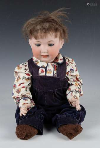 A German bisque head doll