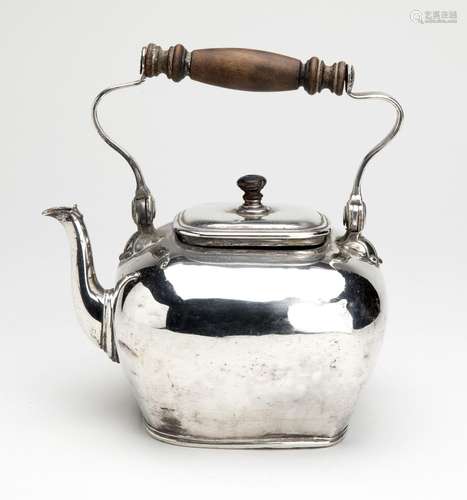 A Dutch silver kettle, The Hague