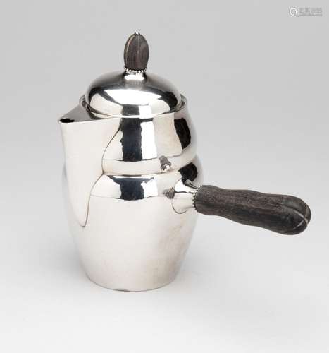 A Danish silver coffee pot, Georg Jensen