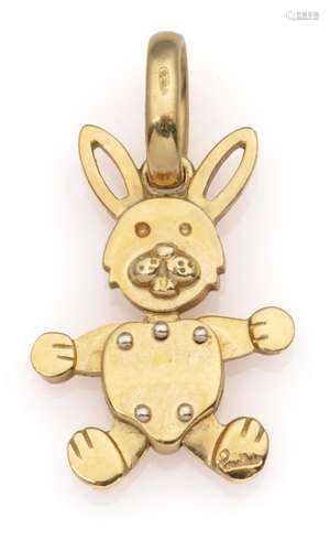 An 18k gold marionette pendant, Pomellato