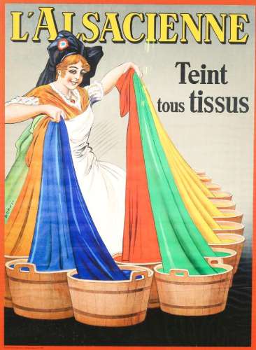 "L' Alsacienne, Teint tous tissus".