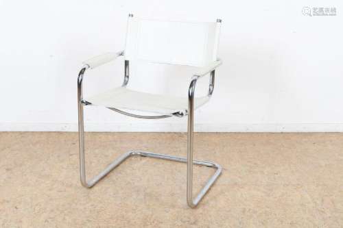 Chroombuis design stoel, Mart Stam