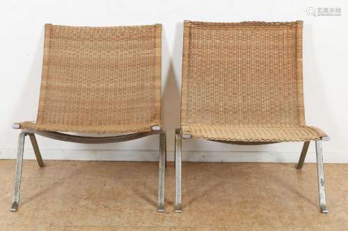 Stel design stoelen, Poal Kjaerholm