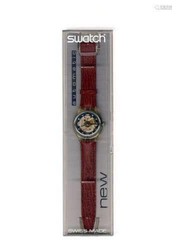 SWATCH RED AHEAD SAK101 AUTOMATIC, 1992