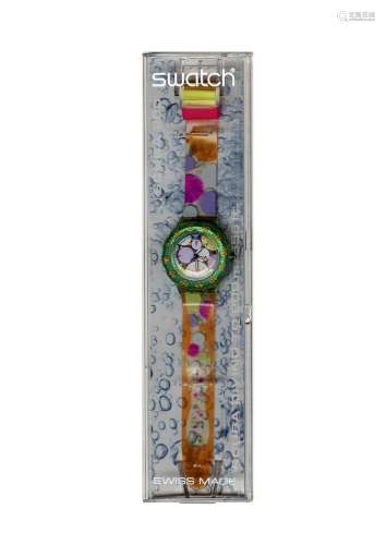 SWATCH SEA GRAPES SDK105 SCUBA 200, 1992