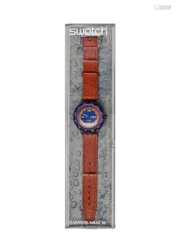 SWATCH RED ISLAND SDK106 SCUBA 200, 1992