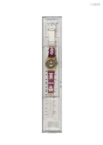 SWATCH RED KNOT LK130 LADY, 1992