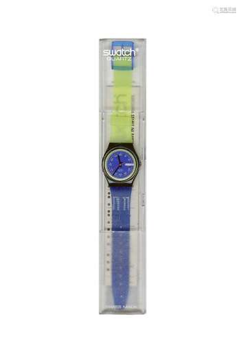 SWATCH BLUE NEPTUN GB718 GENT, 1990