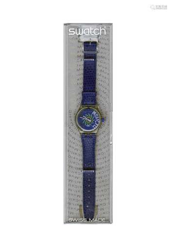 SWATCH TONE IN BLUE SLK100 MUSICALL, 1993