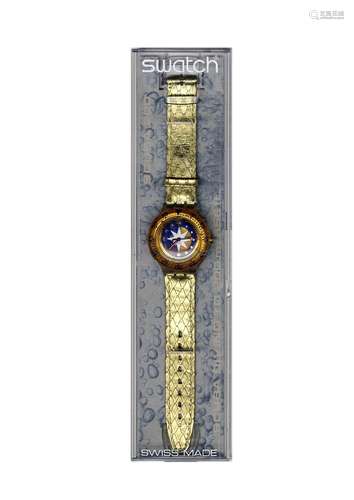 SWATCH GOLDEN ISLAND SDK112 SCUBA 200, 1993