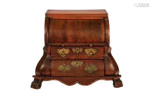 ANTIQUE MINIATURE SECRETAIRE DESK