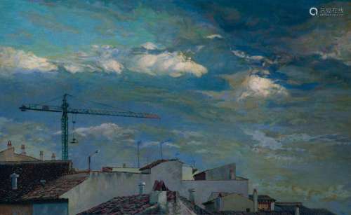 CRISTIAN AVILES Santiago de Chile (1971) "Rooftops"...