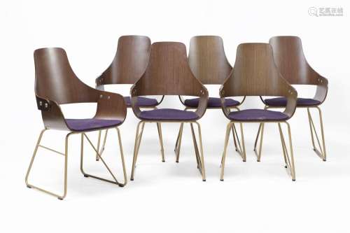 Six chairs designed "Showtime 2006" by Jaime Hayón