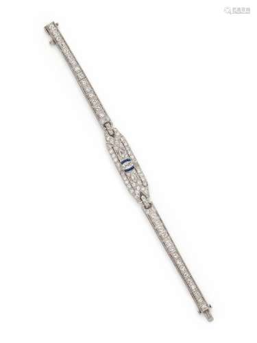 ART DECO, DIAMOND BRACELET