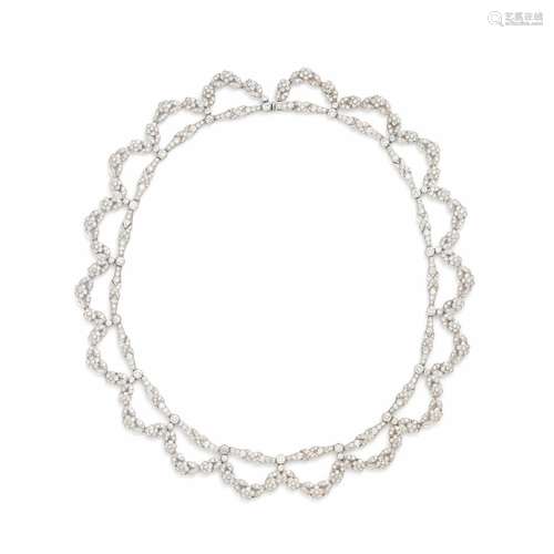 DIAMOND GARLAND NECKLACE