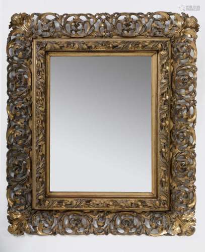 Pair of mirrors following models of the 17th century , Spain...