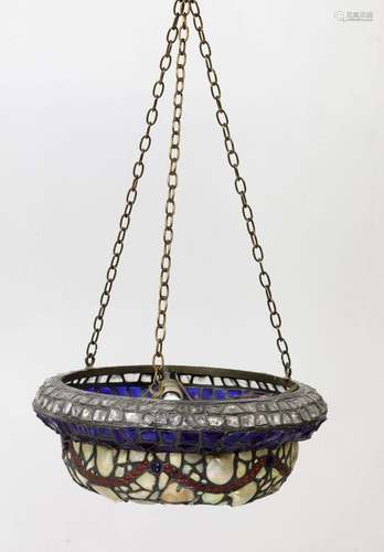 Tiffany-style ceiling lamp,early 20th century