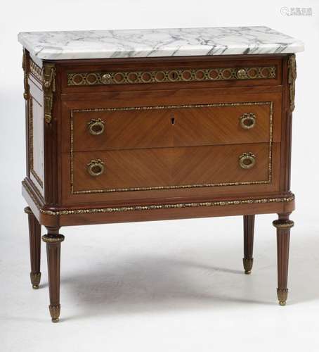 Louis XVI style chest of drawers, Spain, mid-20th century