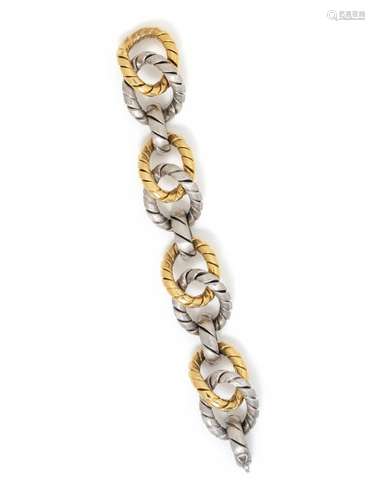 NICOLIS COLA, BICOLOR GOLD BRACELET