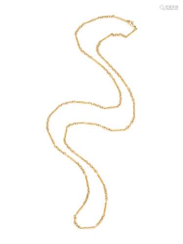 YELLOW GOLD NECKLACE