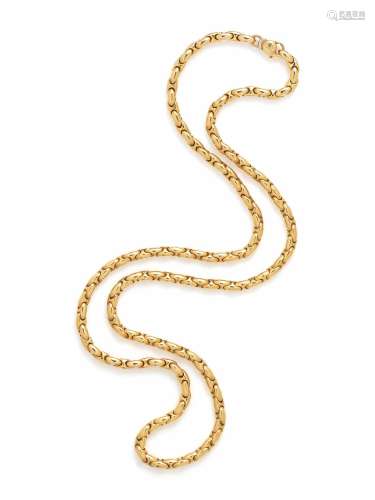 CHIMENTO, YELLOW GOLD NECKLACE