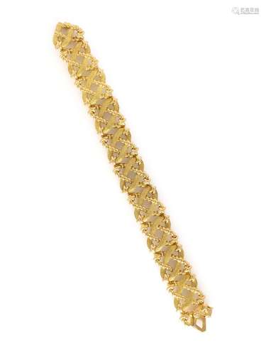 TIFFANY & CO., SCHLUMBERGER, YELLOW GOLD BRACELET