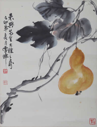 1975 鄧雪峰，福祿圖