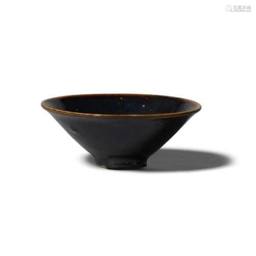 A BLACK-GLAZED DINGYAO TEA BOWL Song dynasty