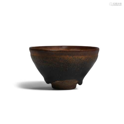 A JIANYAO 'HARE'S FUR' TEA BOWL  Song dynasty