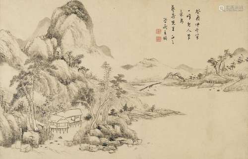 WANG FU (LATE 18TH-EARLY 19TH CENTURY) Landscape, 1813