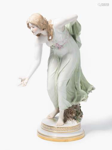 Meissen, Figur "Kugelspielerin"