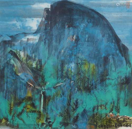 HONG BO (b.1966)  Mountain Landscape, 2019