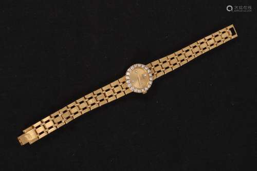 Fine Ladies Piaget 18ct Gold Diamond Wristwatch,
