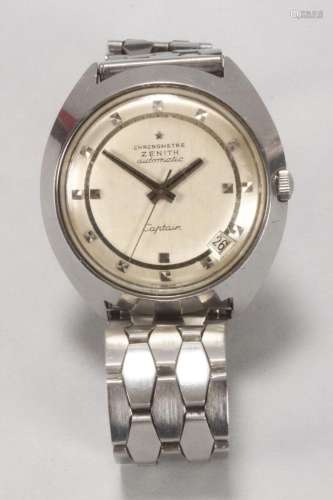 c1970 Zenith `Captain` Automatic Wristwatch,