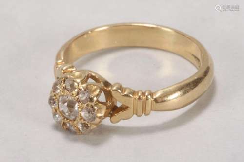 18ct Yellow Gold Sapphire Ring,
