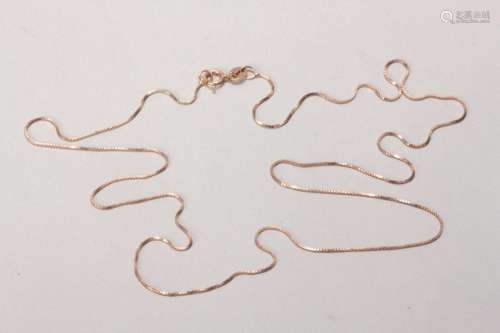 Very Fine 14ct Rose Gold Chain,