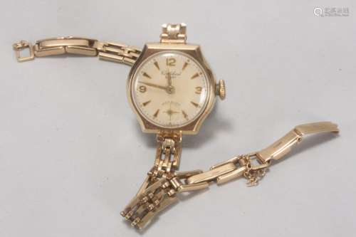 Ladies 9ct Cortebert Sport Wristwatch,