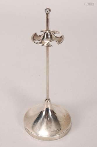 George V Sterling Silver Hat Pin Holder,