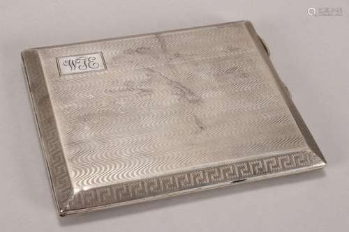 George V Sterling Silver Cigarette Case,