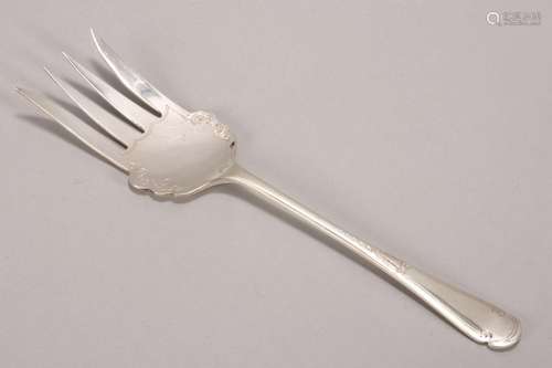 Edwardian Sterling Silver Fish Fork,