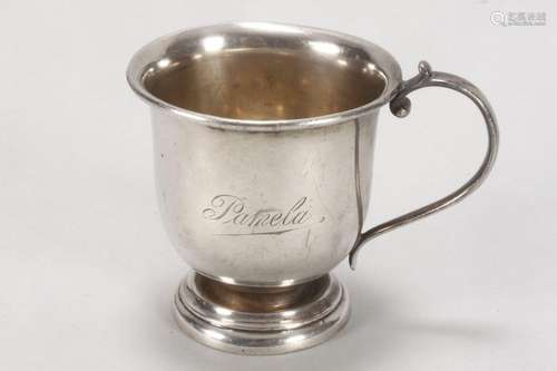 Australian Sterling Silver Christening Mug,