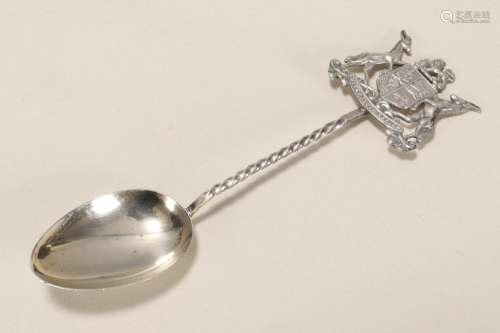 Sterling Silver United South Africa Souvenir Spoon