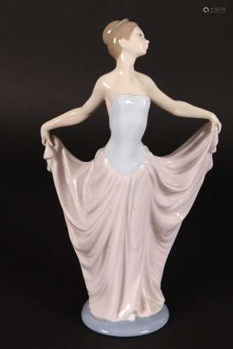 Lladro `Dancer` Porcelain Figure,
