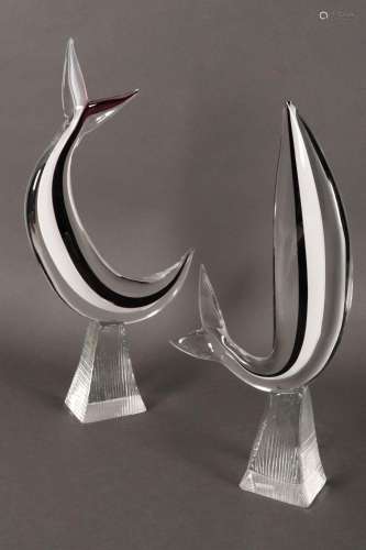 Two Murano Glass Figures,
